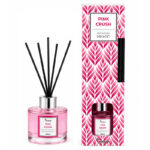 αρωματικό χώρου sticks, pink crush 100ml, reed diffuser άρωμα, αρωματικό σπιτιού, αρωματικό δωματίου, γλυκό άρωμα χώρου, sticks αρωματισμού, διακοσμητικό άρωμα, 5206753052937