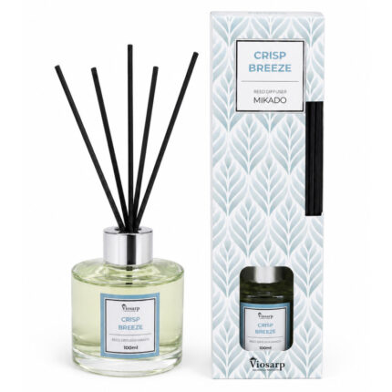 αρωματικό χώρου, reed diffuser, αρωματικό με sticks, Crisp Breeze, αρωματικό 100ml, diffuser χώρου, αρωματικά στικ, αρωματικό σπιτιού, αρωματικό γραφείου, 5206753052944.