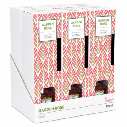 αρωματικό χώρου sticks, garden rose 100ml, reed diffuser τριαντάφυλλο, αρωματικό σπιτιού, αρωματικό δωματίου, αρωματικό ρόδο, sticks αρωματισμού, διακοσμητικό άρωμα χώρου, 5206753052951