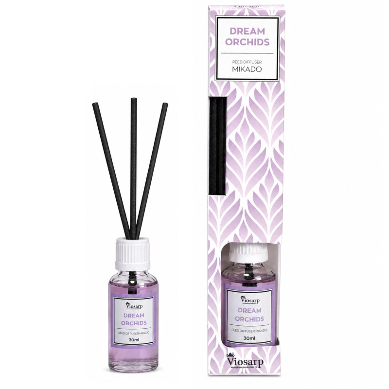 5206753052968 αρωματικό χώρου Dream Orchids, αρωματικό με sticks, reed diffuser 30ml, άρωμα ορχιδέα, diffuser χώρου, αρωματικά στικ, αρωματικό μπάνιου, αρωματικό γραφείου, αρωματικό σπιτιού, 5206753052968.