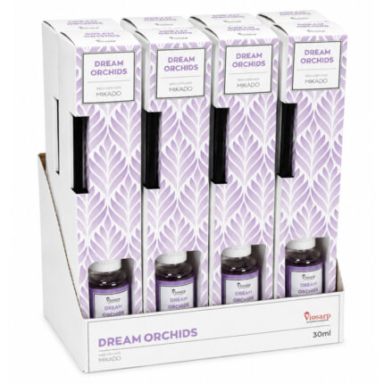αρωματικό χώρου Dream Orchids, αρωματικό με sticks, reed diffuser 30ml, άρωμα ορχιδέα, diffuser χώρου, αρωματικά στικ, αρωματικό μπάνιου, αρωματικό γραφείου, αρωματικό σπιτιού, 5206753052968.