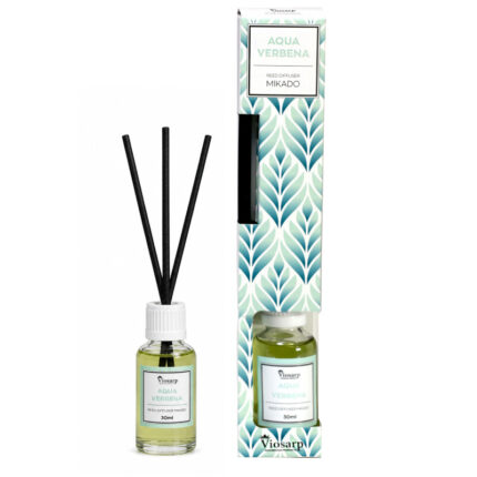 αρωματικό χώρου Aqua Verbena, αρωματικό με sticks, reed diffuser 30ml, αρωματικό λουίζα, diffuser χώρου, αρωματικά στικ, αρωματικό μπάνιου, αρωματικό γραφείου, αρωματικό σπιτιού, 5206753052975.