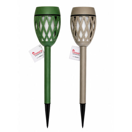 ηλιακό φωτιστικό δάδα, solar torch light, ηλιακή δάδα κήπου, φωτιστικό RGB κήπου, χρωματιστό ηλιακό φωτιστικό, φωτιστικό εξωτερικού χώρου, BH23040, Viosarp, ηλιακό φως παρτεριού, διακοσμητικό φωτιστικό κήπου, 5206753053255.