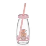 Μπουκάλι Γυάλινο με Καλαμάκι 250ml No521 6,1x19cm – 5206753045632 - Image 4