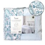 πάπλωμα microfiber, πάπλωμα διπλής όψης, πάπλωμα 220x240cm, πάπλωμα υπέρδιπλο, σετ πάπλωμα με μαξιλαροθήκες, μαξιλαροθήκες 50x75cm, πάπλωμα με σχέδιο, λευκά είδη υπνοδωματίου, NoNL10348-3, 5206753051756
