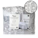 πάπλωμα microfiber, πάπλωμα διπλής όψης, πάπλωμα 220x240cm, πάπλωμα υπέρδιπλο, σετ πάπλωμα με μαξιλαροθήκες, μαξιλαροθήκες 50x75cm, πάπλωμα με σχέδιο, λευκά είδη υπνοδωματίου, NoNL10348-3, 5206753051756