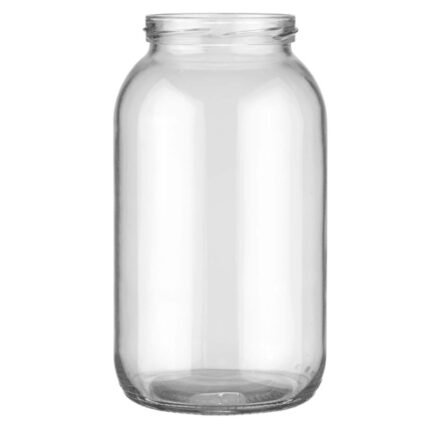 βάζο γυάλινο 4,25L, μεγάλο γυάλινο βάζο, βάζο Φ100, βάζο για μέλι, βάζο για μαρμελάδα, βάζο για γλυκό του κουταλιού, βάζο για ταχίνι, βάζο αποθήκευσης τροφίμων, γυάλινο δοχείο τροφίμων, καπάκι Φ100, VIOSARP, 5206753053071