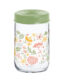 βάζο γυάλινο 660ml, γυάλινο βάζο floral, βάζο αποθήκευσης τροφίμων, βάζο κουζίνας, βάζο για καφέ, βάζο για ζάχαρη, βάζο για μπισκότα, βάζο για δημητριακά, διακοσμητικό βάζο, No171441, VIOSARP, 5206753054641