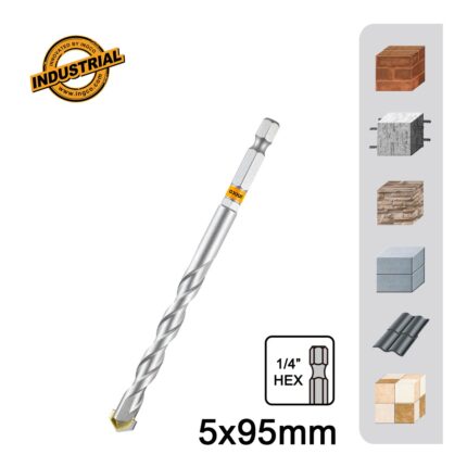διαμαντοτρύπανο, διαμαντοτρύπανο 5x95mm, διαμαντοτρύπανο 1/4 Hex, DBM2210595, τρυπάνι για μπετόν, τρυπάνι για πλακάκια, τρυπάνι για γρανίτη, τρυπάνι για φυσική πέτρα, τρυπάνι για κεραμικά, YG8C τρυπάνι, επαγγελματικό διαμαντοτρύπανο, εργαλείο διάτρησης