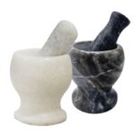 Γουδί Μάρμαρο 10x10cm VC3014 για Μπαχαρικά, Βότανα & Σκόρδο