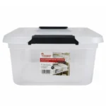 Κουτί Αποθήκευσης με 2 Ασφάλειες 12L 41x30x15cm BRNS.11045 - Image 3
