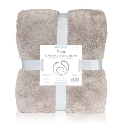 κουβέρτα Sherpa Soft 160x220cm, κουβέρτα Sherpa 160x220, κουβέρτα Sherpa Soft, χειμερινή κουβέρτα, κουβέρτα κρεβατιού, κουβέρτα καναπέ, cozy κουβέρτα, κουβέρτα για χειμώνα, μεγάλη κουβέρτα, Sherpa blanket, κουβέρτα NoNG68140-1, 5206753051374