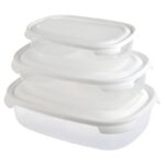 Φαγητοδοχεία Economy Σετ 3τμχ 1L-2L-3L P1FP013 VIOSARP - Image 4