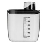 ΔΟΧΕΙΟ ΑΠΟΘΗΚΕΥΣΗΣ 1300ml ΜΕ ΑΕΡΟΣΤΕΓΕΣ ΚΛΕΙΣΙΜΟ & ΜΕΖΟΥΡΑ NoTP778 - Image 2