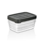 φαγητοδοχείο Crystal 300ml, φαγητοδοχείο σετ 3 τεμαχίων, σετ φαγητοδοχείων 300ml, Crystal VIOSARP, φαγητοδοχείο VIOSARP, μικρό φαγητοδοχείο, δοχείο τροφίμων 300ml, δοχεία για σνακ, δοχεία αποθήκευσης τροφίμων, ορθογώνιο φαγητοδοχείο, meal prep δοχεία, δοχεία για σχολείο, φαγητοδοχείο για δουλειά, οργάνωση ψυγείου, οργάνωση κουζίνας, ASD270, 5206753054252