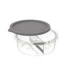 φαγητοδοχείο 2 θέσεων, φαγητοδοχείο 600ml, στρογγυλό φαγητοδοχείο, lunch box 600ml, lunch box 2 θέσεων, δοχείο φαγητού 2 θέσεων, δοχείο φαγητού για δουλειά, φαγητοδοχείο για σχολείο, δοχείο μεταφοράς φαγητού, φαγητοδοχείο για εκδρομή, lunch box για γραφείο, BG-688, 5206753055327