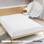 σεντόνι microfiber με λάστιχο διπλό, σεντόνι με λάστιχο 160x200, σεντόνι 160x200+25, διπλό σεντόνι με λάστιχο, σεντόνι microfiber 160x200, σεντόνι με λάστιχο για διπλό κρεβάτι, fitted sheet 160x200, microfiber fitted sheet, σεντόνι για στρώμα 160x200, λευκά είδη υπνοδωματίου, σεντόνια για Airbnb, σεντόνια για ενοικιαζόμενα δωμάτια, σεντόνι NoL12860-2, 5206753051602